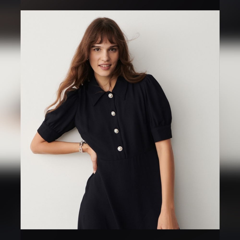 Small Midi Shirt Dress - Picture 11 of 14